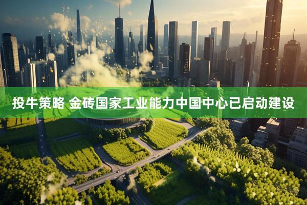 投牛策略 金砖国家工业能力中国中心已启动建设
