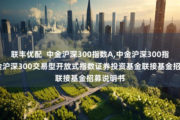 联丰优配 中金沪深300指数A,中金沪深300指数C: 中金沪深300交易型开放式指数证券投资基金联接基金招募说明书