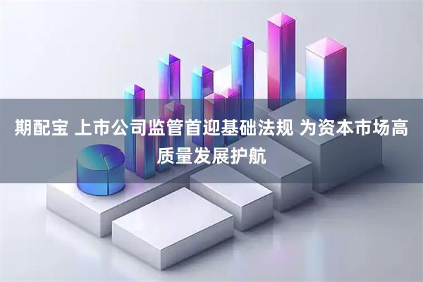 期配宝 上市公司监管首迎基础法规 为资本市场高质量发展护航